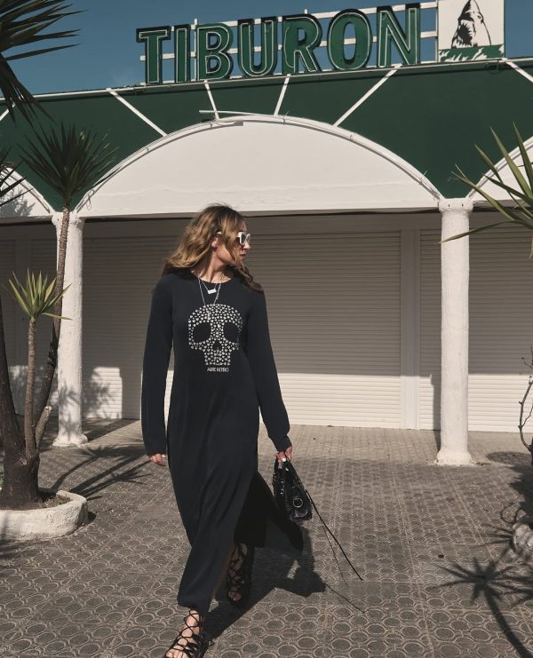 VESTIDO LARGO CALAVERITAS