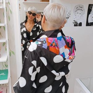 CHAQUETA CAPUCHA TOPOS - Imagen 2
