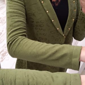 CHAQUETA GUEPARDA VERDE - Imagen 6