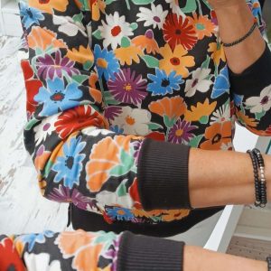 SUDADERA FLOWERS - Imagen 2