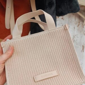 BOLSO GOLD CREMA