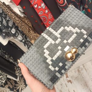 BOLSO LEGO GRIS ANTRACITA DARTH VADER