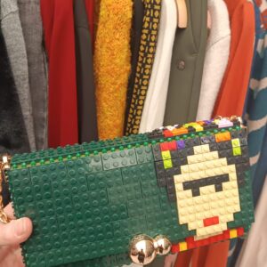 BOLSO CARTERA VERDE OLIVA CON FRIDA KAHLO