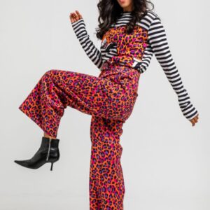 CAMISETA NARANJA ANIMAL - I´M FELINA