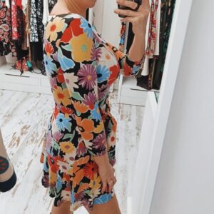 VESTIDO CORTO FLORES